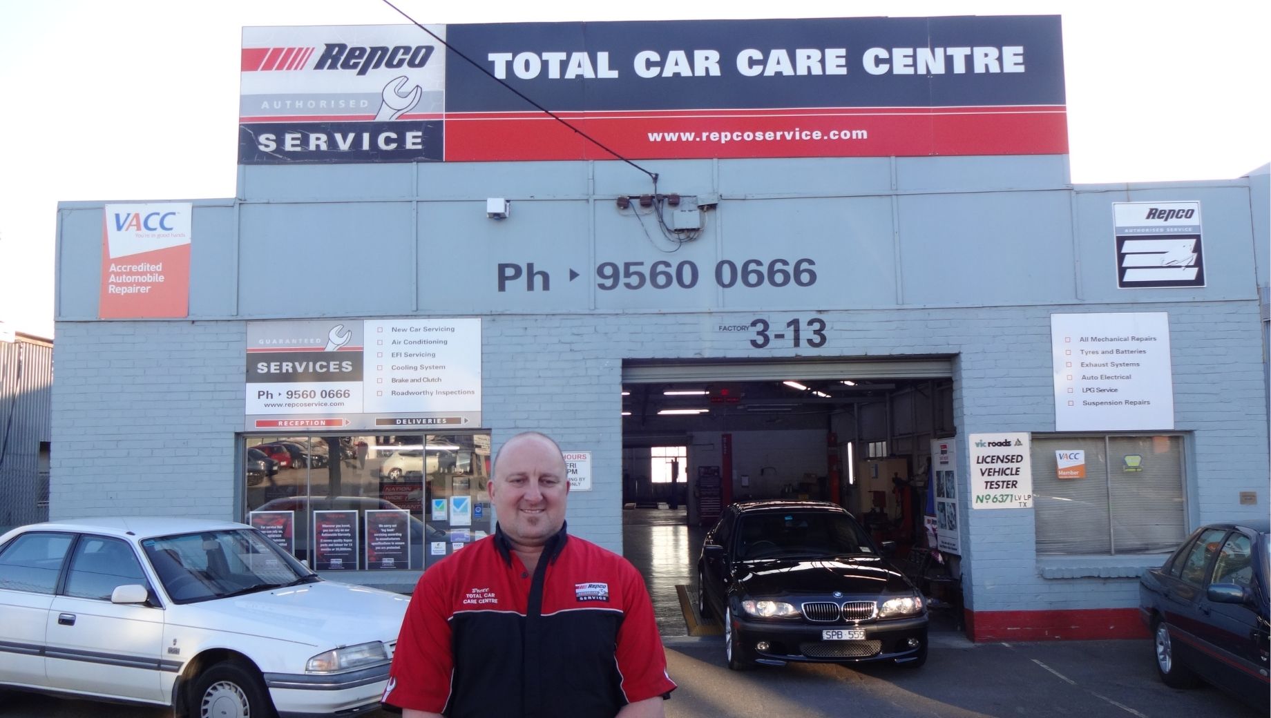 Total Car Care Centre, backed by Repco